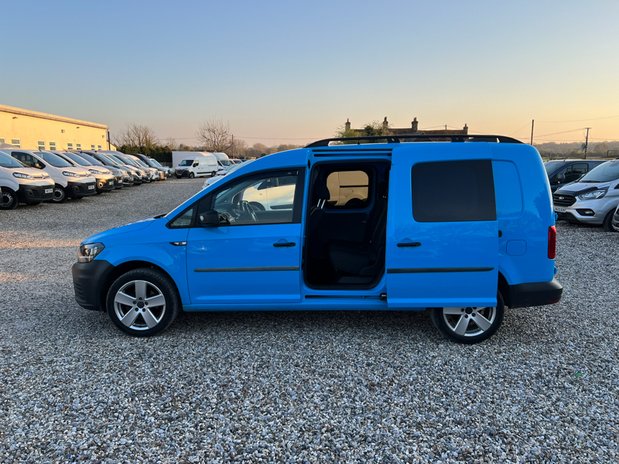 Volkswagen Caddy Maxi Crew Cab (SOLD) LWB L2H1 Low Roof Startline C20 Air Con Alloys EURO 6 NO V 25