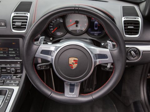 Sport Design Steering Wheel on 981 Boxster