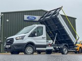 Ford Transit Tipper MWB L2 Leader 350 Air Con Tow Bar EURO 6 1