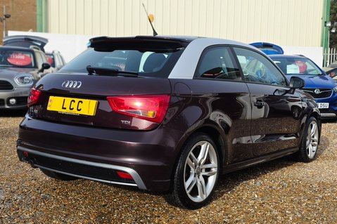 Audi A1 TDI S LINE..£20:00 R/TAX..12 SERVICES..LAST OWNER HAS OWNED IT 10 YEARS 13