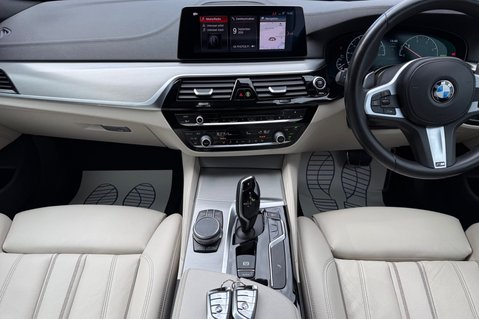 BMW 5 Series 520D M SPORT - RARE SOPHISTO GREY WITH IVORY LEATHER INTERIOR  63