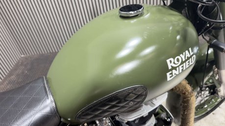 Royal Enfield Bullet 500 CLASSIC 2020 ONLY 11K ARMY COLOUR SCHEME 500CC A2 11