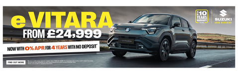 Image of Suzuki e VITARA with 0% offer.