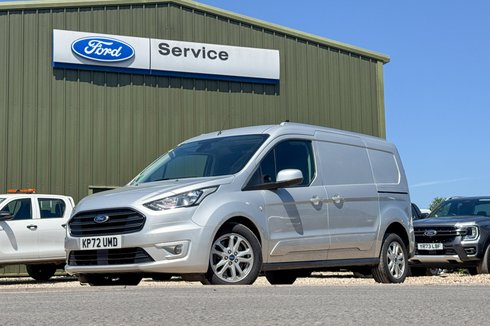Ford Transit Connect AUTO LWB L2H1 Low Roof Limited Air Con Alloys Sensors Cam EURO 6