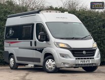 Hobby Vantana Fiat|2 Berth|4 Belt|Rear Tranverse Bed|Awning|Solar Panel|TV Ariel 3