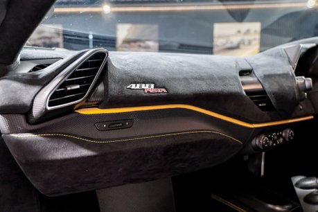 Ferrari 488 Pista WARRANTY. HISTORIC PAINTWORK. CARBON FIBRE INT & EXT. LIFT. CARPLAY. 55
