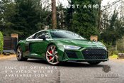 Audi R8 V10 PERFORMANCE EDITION. RWD. SONOMA GREEN. CARBON EXT. FULL PPF. B&O. 