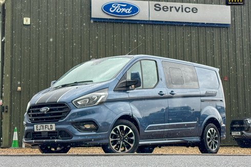 Ford Transit Custom AUTO Crew Cab SWB L1H1 320 Sport Air Con Camera Nav NO VAT SELECT