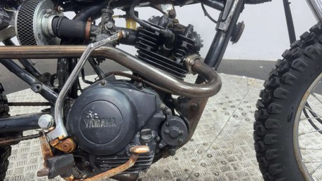 Yamaha YBR 125 2005 SCRAMBLER PROJECT BUILD 125CC LEARNER SPARES OR REPAIR 12