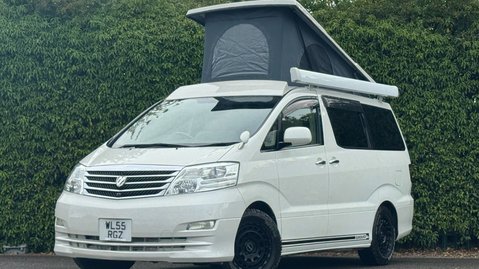 Toyota Alphard Camper|2 Berth|2 Belts|Solar|Kitchen|Vanlux
