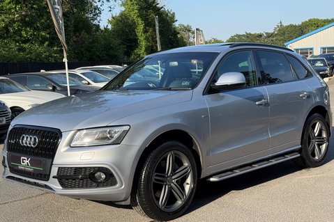 Audi Q5 TDI QUATTRO S LINE PLUS -£7K EXTRAS -PAN ROOF -B&O -MEM SEATS -KEYLESS -CAM 9