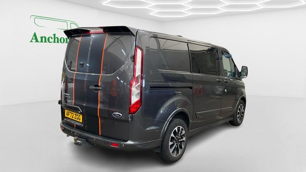 Ford Transit Custom Crew Cab AUTO SWB L1H1 Low Roof Sport 320 Air Con Alloys Sensors Cam EURO 6 4