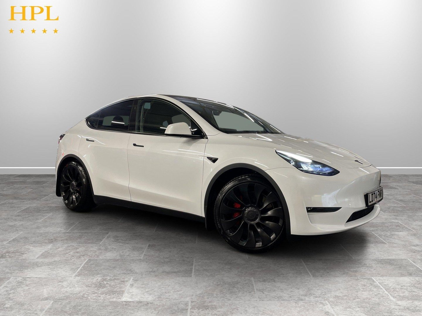 Tesla Model Y listing photo