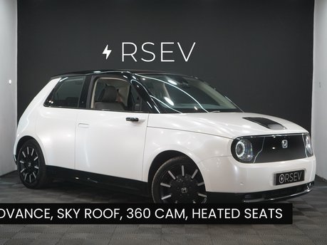 Honda Honda E Advance Sky Roof 360 Cam 17'' Alloys Heated Steering Wheel & Seats 