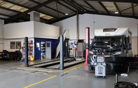MOT test for motorhomes in Hailsham at AMC Motorcaravans