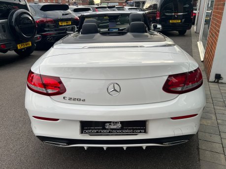 Mercedes-Benz C Class 2.1 C220d AMG Line (Premium Plus) Cabriolet 2dr Diesel G-Tronic+ Euro 6 11
