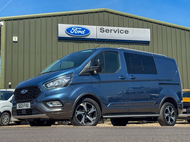Ford Transit Custom Crew Cab AUTO SWB L1H1 320 Active Air Con Alloys Nav Sensors EURO 6 NO VAT 2