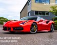 Ferrari 488 GTB OVER 80K IN EXTRAS. ROSSO F1 2007. BLACK ROOF. CARBON INT & EXT. LIFT. JBL.