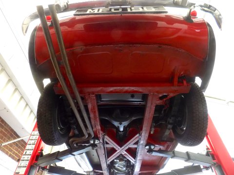 Austin Healey 100/6 BN4 36