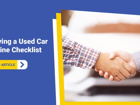Buying a used car checklist