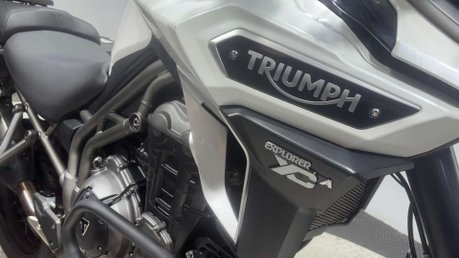 Triumph Explorer 1215 2017 XCA Adventure bike 31k full luggage fsh 16