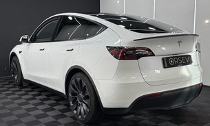 Tesla Model Y PERFORMANCE AWD White Interior Towing Package One Owner VAT Q 11