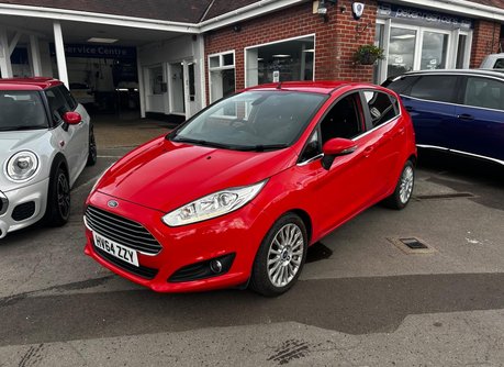 Ford Fiesta 1.0T Eco Boost Titanium Euro 5 S/S 5 Door