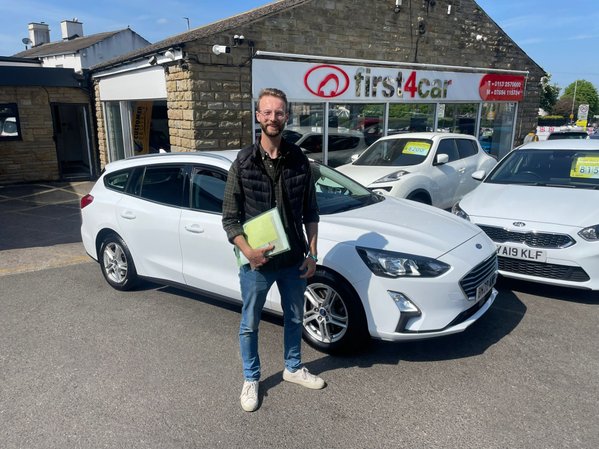 Jack from Derby collecting his new Ford Focus 