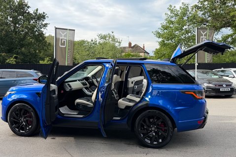 Land Rover Range Rover Sport AUTOBIOGRAPHY DYNAMIC - SVO PREMIUM PALLETTE BLUE -SLIDING PAN ROOF 18