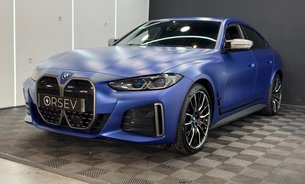 BMW i4 M50 Frozen Portimao Blue Laser Lights Sunroof HUD Carbon Decor FBMWSH +++ 3