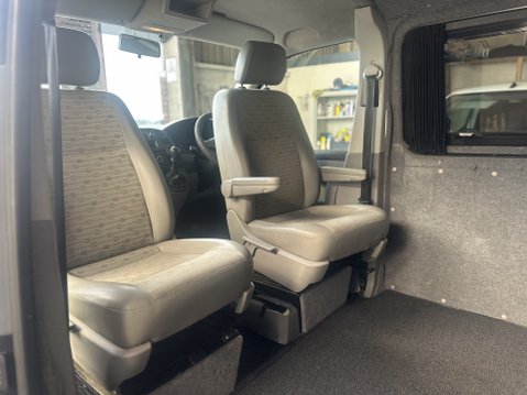 Volkswagen Transporter T28 TDI P/V T5.1 IDEAL CAMPER FSH CAPTAINS CHAIRS,CARPETED, EHU 17
