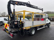 Iveco Daily 70C18D Crew Cab Dropside with Hiab X-Hiduo 062 Crane 2