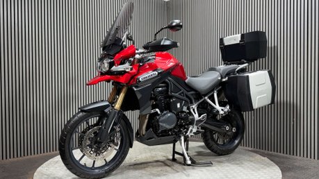 Triumph Explorer 1215 2015 ONLY 16K 1 OWNER LONG MOT FULL LUGGAGE ADVENTURE BIKE 6
