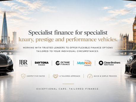 Premium & Performance Car Finance in London