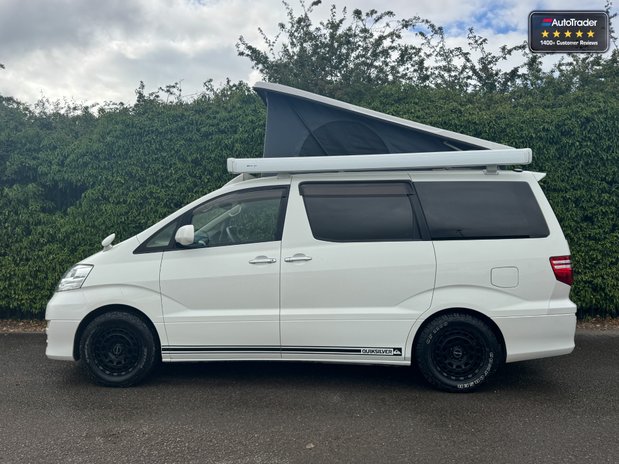 Toyota Alphard Camper|2 Berth|2 Belts|Solar|Kitchen|Vanlux 35