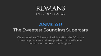 ASMCar: The Most Soothing Supercars on the Road