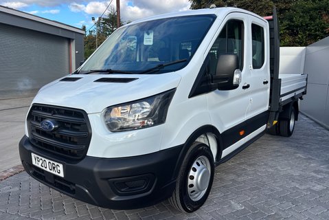 Ford Transit 350 Drw L3 130 ps Crew Cab Dropside Truck 5