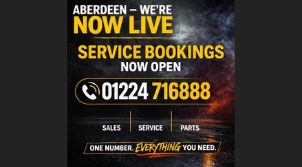 Aberdeen Service lines now open!