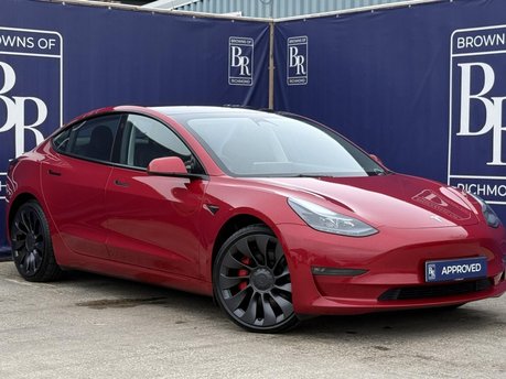 Tesla Model 3 (Dual Motor) Performance Saloon 4dr Electric Auto 4WDE (Performance Upgrade
