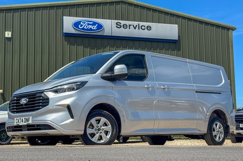 Ford Transit Custom LWB L2H1 Low Roof Limited 300 Air Con Alloys Cam Sensors EURO 6