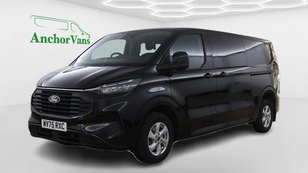 Ford Transit Custom AUTO LWB L2H1 Low Roof Limited Crew Van Air Con Alloys Sensors Cam EURO 6 1