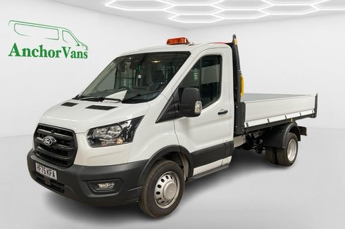 Ford Transit Tipper MWB L2 Leader 350 AIR CON Dual Rear Wheel Camera Tow Bar EURO 6