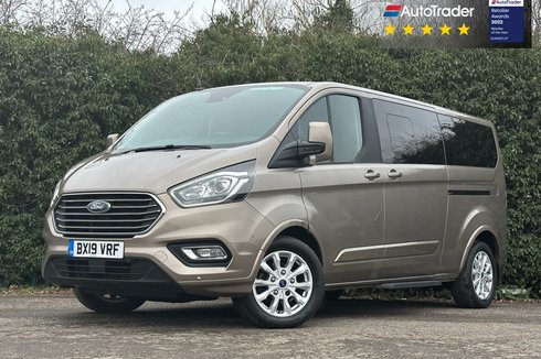 Ford Tourneo Custom Titanium L2 8 Seater No VAT Euro 6 VANLUX