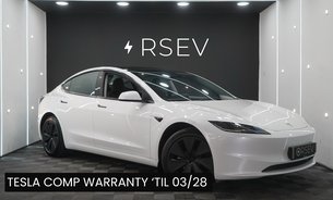Tesla Model 3 RWD GROK AI Rear Screen Heated & Vented Seats Premium Sound One Owner VAT Q 1