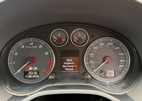 Audi A3 2.0 TFSI Hatchback 3dr Petrol S Tronic quattro Euro 5 (265 ps) 12
