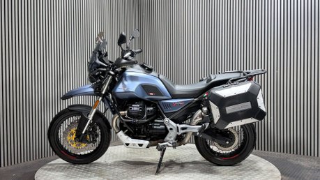 Moto Guzzi V85 850 TT 2019 37K MOT SEPTEMBER 2027 PANNIERS ADVENTURE BIKE 8
