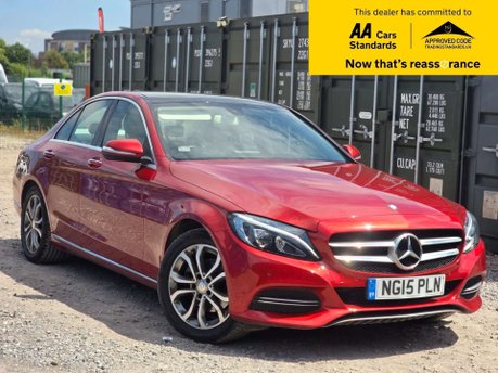Mercedes-Benz C Class 2.0 C200 Sport (Premium) Saloon 4dr Petrol 7G-Tronic+ Euro 6 (s/s) (184 ps) 1