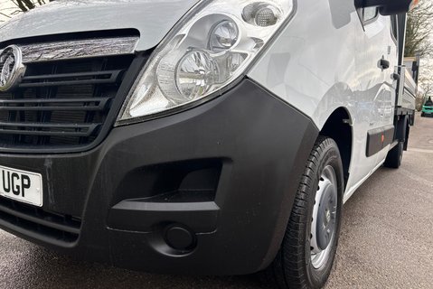 Vauxhall Movano F3500 L3 H1 Double Cab Dropside Truck with Tail Lift - Air Con 21
