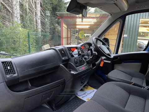 Peugeot Boxer BLUE HDI 440 L4H2 17Seat Minibus LITE Non-D1 with full wheelchair ramp. E6 23