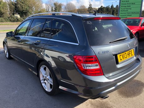 Mercedes-Benz C Class C180 BLUEEFFICIENCY AMG SPORT ESTATE AUTOMATIC PETROL 16